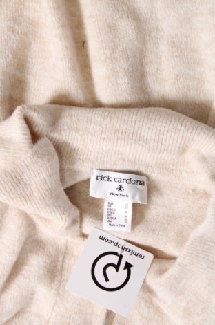 Γυναικείο πουλόβερ Rick Cardona, Μέγεθος XXL, Χρώμα  Μπέζ, Τιμή 12,68 €