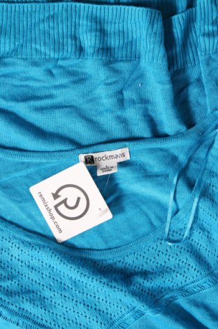 Дамски пуловер Rockmans, Размер L, Цвят Син, Цена 6,97 лв.