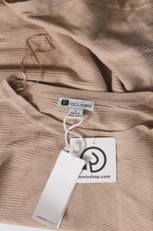 Γυναικείο πουλόβερ Rockmans, Μέγεθος L, Χρώμα  Μπέζ, Τιμή 8,63 €