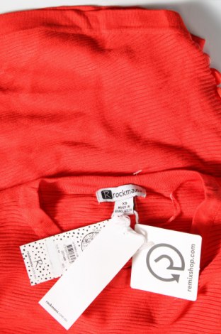 Дамски пуловер Rockmans, Размер XS, Цвят Червен, Цена 13,95 лв.