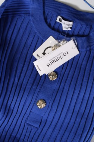 Γυναικείο πουλόβερ Rockmans, Μέγεθος M, Χρώμα Μπλέ, Τιμή 25,89 €
