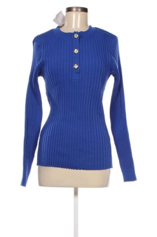 Γυναικείο πουλόβερ Rockmans, Μέγεθος M, Χρώμα Μπλέ, Τιμή 8,63 €