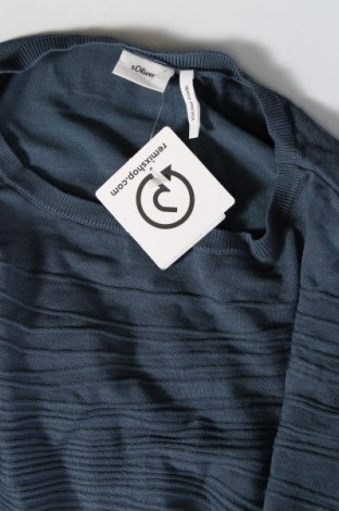 Дамски пуловер S.Oliver, Размер M, Цвят Син, Цена 6,97 лв.