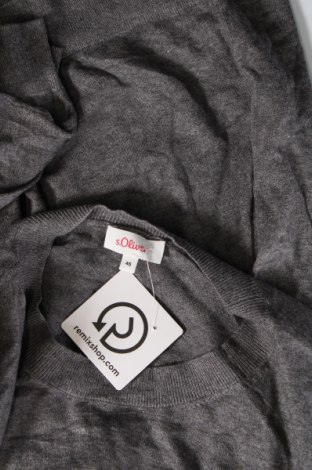 Дамски пуловер S.Oliver, Размер XL, Цвят Сив, Цена 20,91 лв.