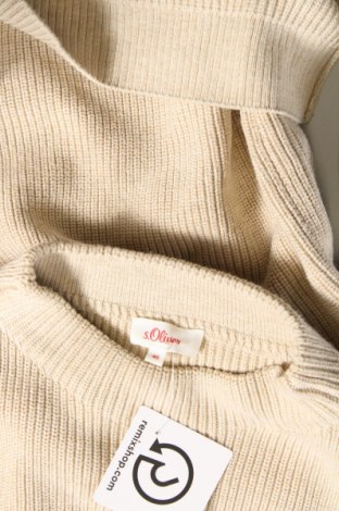 Дамски пуловер S.Oliver, Размер M, Цвят Бежов, Цена 12,30 лв.