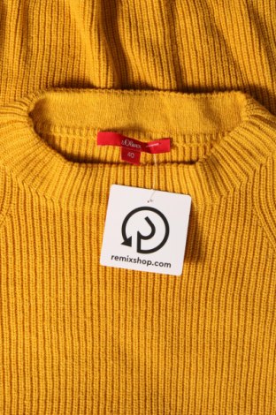 Γυναικείο πουλόβερ S.Oliver, Μέγεθος M, Χρώμα Κίτρινο, Τιμή 11,41 €