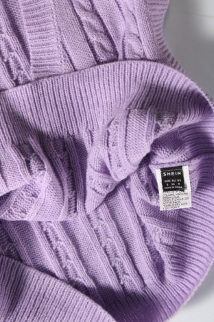 Дамски пуловер SHEIN, Размер S, Цвят Лилав, Цена 14,08 лв.