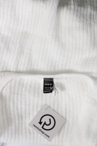 Дамски пуловер SHEIN, Размер L, Цвят Бял, Цена 4,35 лв.