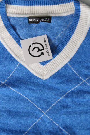 Дамски пуловер SHEIN, Размер M, Цвят Син, Цена 4,35 лв.