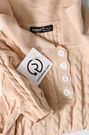 Γυναικείο πουλόβερ SHEIN, Μέγεθος M, Χρώμα  Μπέζ, Τιμή 2,69 €