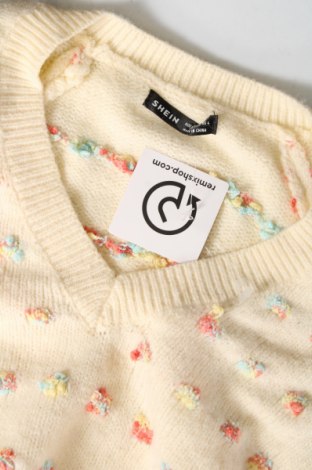 Дамски пуловер SHEIN, Размер S, Цвят Екрю, Цена 29,00 лв.