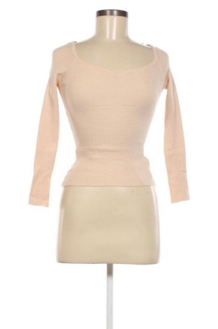 Γυναικείο πουλόβερ SHEIN, Μέγεθος S, Χρώμα  Μπέζ, Τιμή 8,97 €