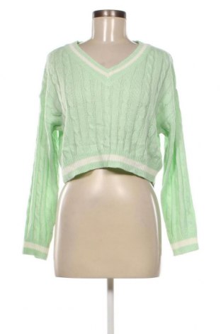 Дамски пуловер SHEIN, Размер S, Цвят Зелен, Цена 7,83 лв.