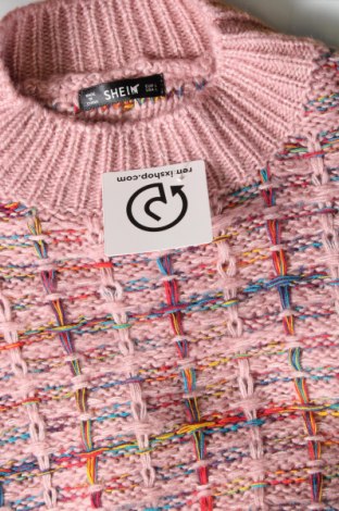 Γυναικείο πουλόβερ SHEIN, Μέγεθος L, Χρώμα Ρόζ , Τιμή 7,18 €