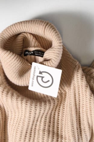 Γυναικείο πουλόβερ SHEIN, Μέγεθος S, Χρώμα  Μπέζ, Τιμή 3,59 €