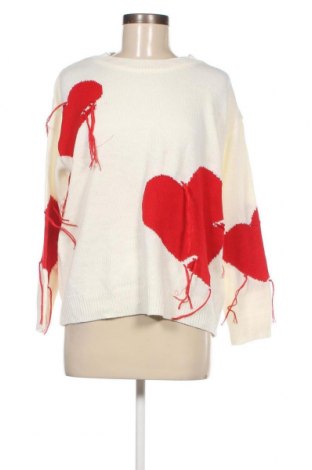 Дамски пуловер SHEIN, Размер M, Цвят Бял, Цена 14,50 лв.