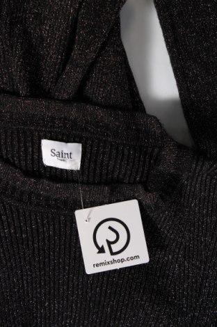 Γυναικείο πουλόβερ Saint Tropez, Μέγεθος M, Χρώμα Μαύρο, Τιμή 14,31 €