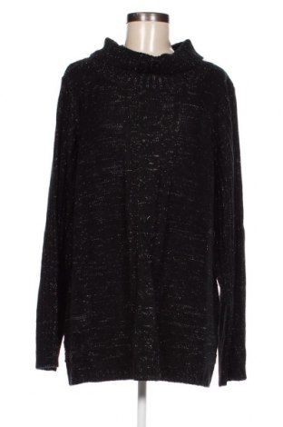Дамски пуловер Sara Kelly By Ellos, Размер XXL, Цвят Черен, Цена 46,00 лв.