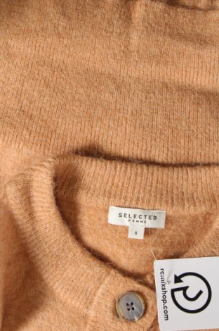Dámský svetr Selected Femme, Velikost S, Barva Béžová, Cena  405,00 Kč