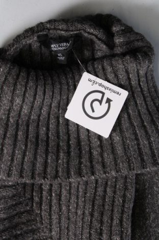 Дамски пуловер Simply Vera Vera Wang, Размер XS, Цвят Сив, Цена 18,45 лв.