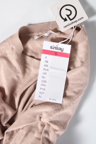 Damenpullover Sinsay, Größe S, Farbe Aschrosa, Preis € 23,46