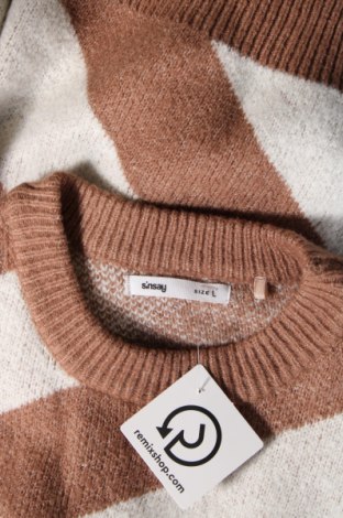 Дамски пуловер Sinsay, Размер L, Цвят Многоцветен, Цена 10,73 лв.