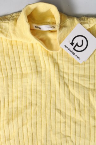 Дамски пуловер Sinsay, Размер XS, Цвят Жълт, Цена 9,57 лв.