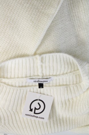 Дамски пуловер Steilmann, Размер XXL, Цвят Бял, Цена 8,41 лв.