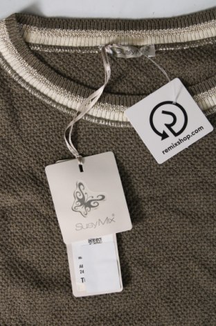 Γυναικείο πουλόβερ Susy Mix, Μέγεθος M, Χρώμα Πράσινο, Τιμή 4,27 €
