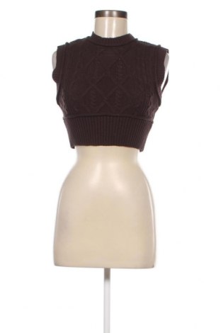 Γυναικείο πουλόβερ Tally Weijl, Μέγεθος XS, Χρώμα Καφέ, Τιμή 4,50 €