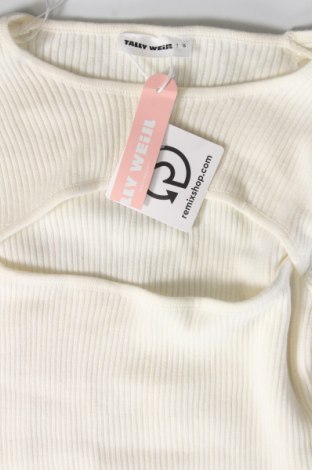 Дамски пуловер Tally Weijl, Размер S, Цвят Бял, Цена 20,70 лв.