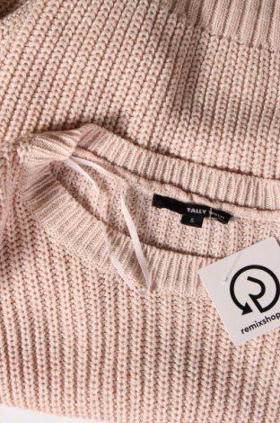 Дамски пуловер Tally Weijl, Размер S, Цвят Розов, Цена 19,55 лв.