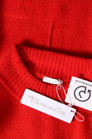 Damenpullover Tamaris, Größe S, Farbe Rot, Preis 26,37 €