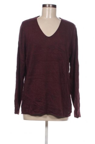 Дамски пуловер Tom Tailor, Размер 3XL, Цвят Червен, Цена 93,00 лв.