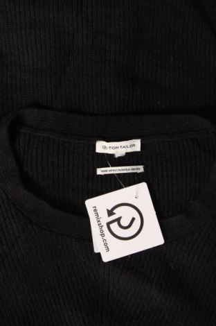 Γυναικείο πουλόβερ Tom Tailor, Μέγεθος L, Χρώμα Μαύρο, Τιμή 11,41 €