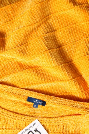Γυναικείο πουλόβερ Tom Tailor, Μέγεθος XL, Χρώμα Κίτρινο, Τιμή 25,36 €