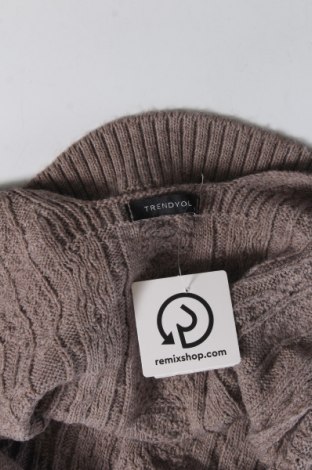 Дамски пуловер Trendyol, Размер S, Цвят Сив, Цена 6,15 лв.