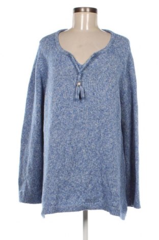Дамски пуловер Ulla Popken, Размер XL, Цвят Син, Цена 24,60 лв.