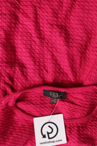 Damski sweter Un Deux Trois, Rozmiar XS, Kolor Różowy, Cena 29,75 zł