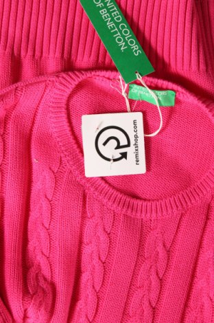 Γυναικείο πουλόβερ United Colors Of Benetton, Μέγεθος L, Χρώμα Ρόζ , Τιμή 47,94 €