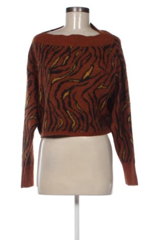 Дамски пуловер United Colors Of Benetton, Размер XS, Цвят Кафяв, Цена 8,20 лв.