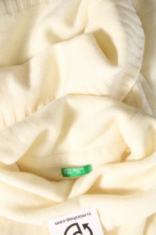 Γυναικείο πουλόβερ United Colors Of Benetton, Μέγεθος M, Χρώμα Εκρού, Τιμή 8,88 €
