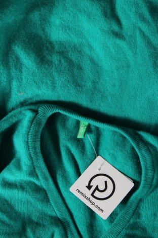 Дамски пуловер United Colors Of Benetton, Размер XL, Цвят Зелен, Цена 22,17 лв.