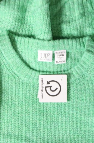 Damski sweter Up 2 Fashion, Rozmiar XXL, Kolor Zielony, Cena 51,02 zł