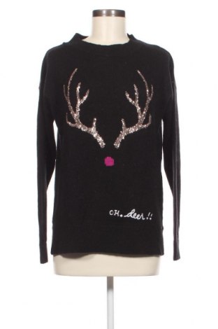Дамски пуловер Up 2 Fashion, Размер M, Цвят Черен, Цена 5,80 лв.