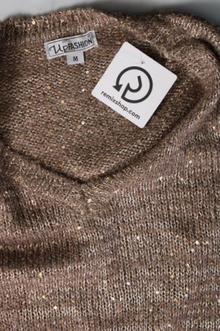 Дамски пуловер Up 2 Fashion, Размер M, Цвят Бежов, Цена 5,51 лв.
