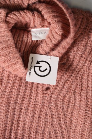 Дамски пуловер VILA, Размер XS, Цвят Розов, Цена 4,59 лв.