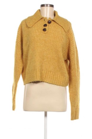 Γυναικείο πουλόβερ Vero Moda, Μέγεθος L, Χρώμα Κίτρινο, Τιμή 4,84 €
