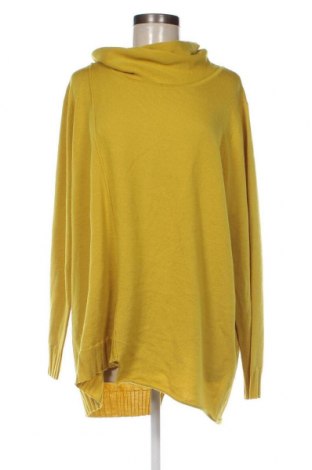 Дамски пуловер Vetono, Размер XL, Цвят Жълт, Цена 24,60 лв.