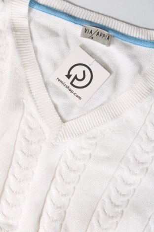 Дамски пуловер Via Appia, Размер L, Цвят Бял, Цена 41,00 лв.